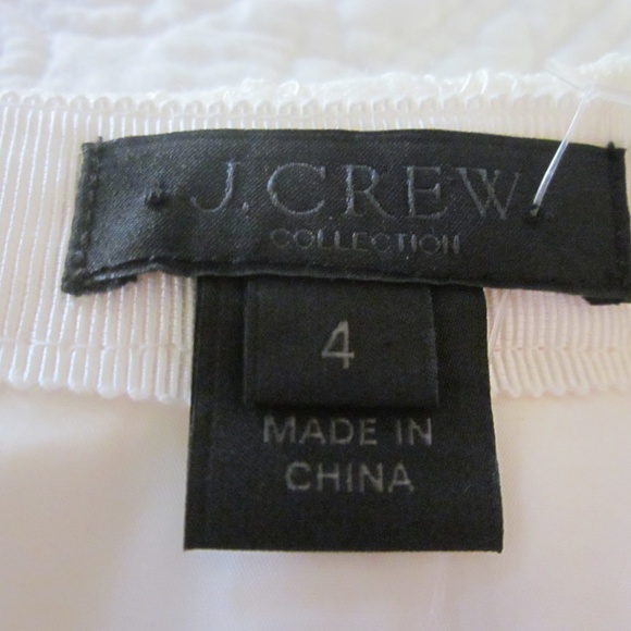 J. Crew Collection Skirt 4 Colorblock Lace Pencil - Picture 3 of 8
